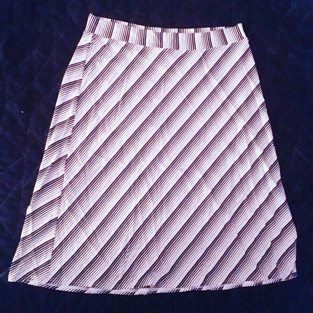 Trina Turk Vintage Striped Mini Skirt